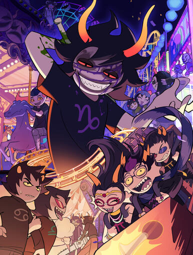 Homestuck Patreon illustration