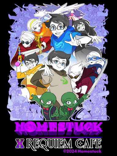 Homestuck x Requiem Cafe collab